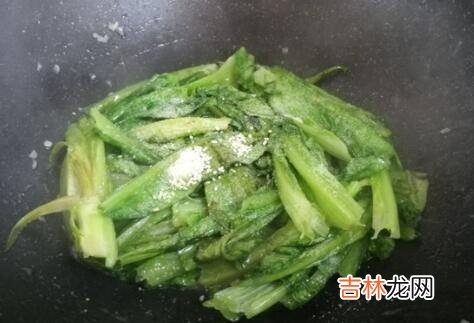 炒油麦菜怎么切