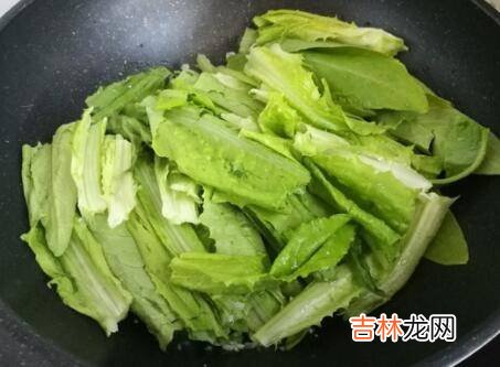 炒油麦菜怎么切