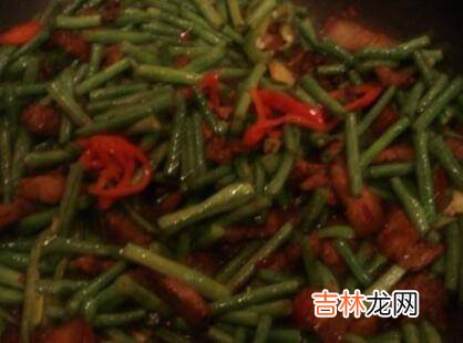 豆角肉怎么炒