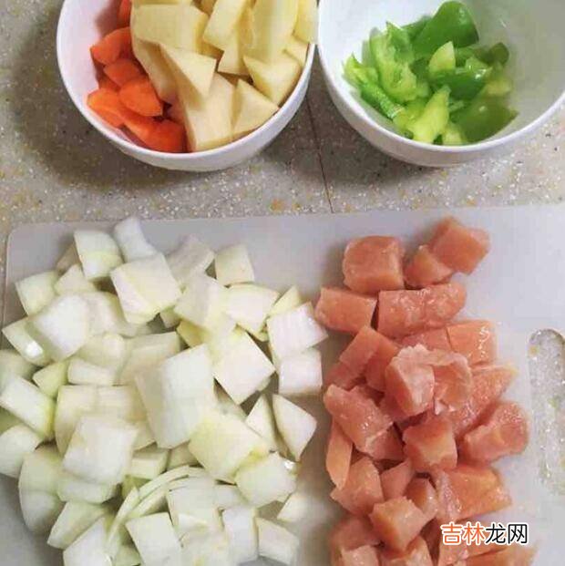 咖喱块炒鸡怎么做