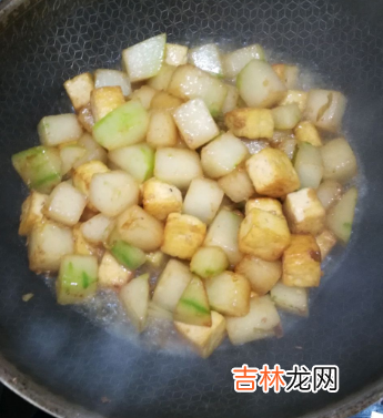 冬瓜炒豆腐怎么做