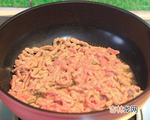 牛肉丝怎么炒