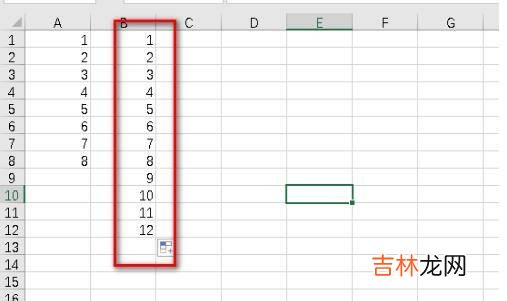 excel序号怎么拉下来12345