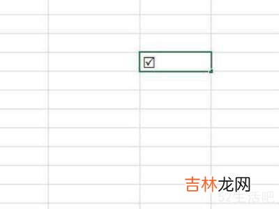 excel表格小方框打勾?