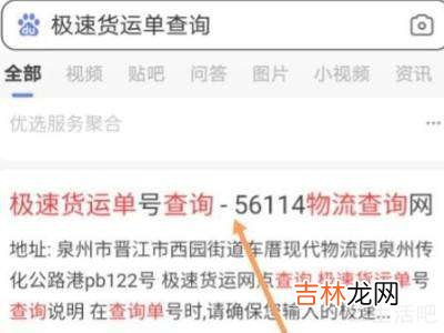极速物流怎么查单号?