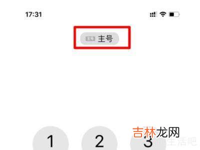 苹果拨号怎么选择主副号?