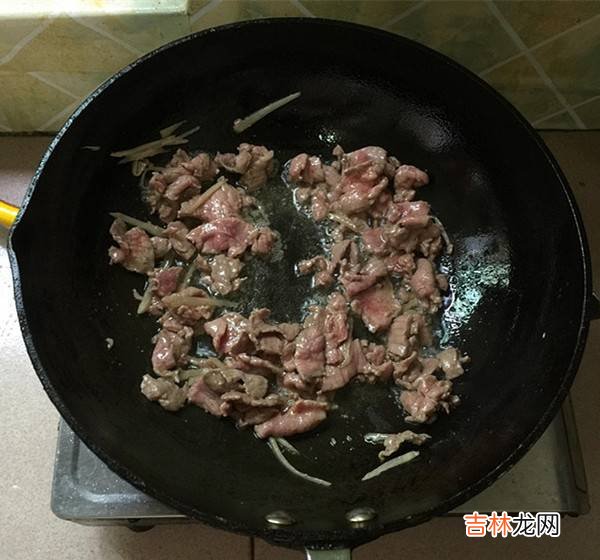 牛肉和青椒怎么炒