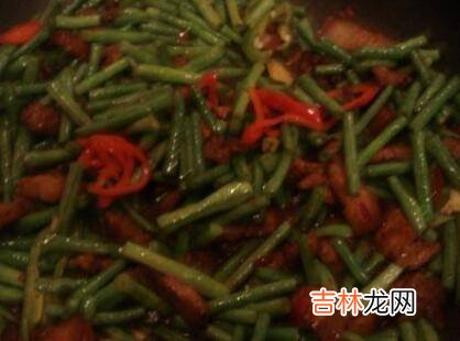 腊肉炒豆角怎么做