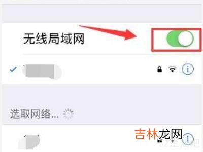 苹果无线局域网按钮打不开?