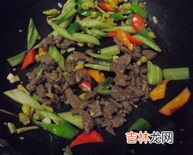 泡椒牛肉丝怎么炒