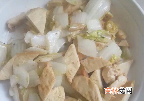 白菜和豆腐怎么炒好吃