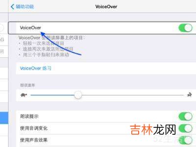 ipad怎么强制关掉旁白?