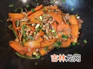 胡萝卜炒肉怎么炒好吃