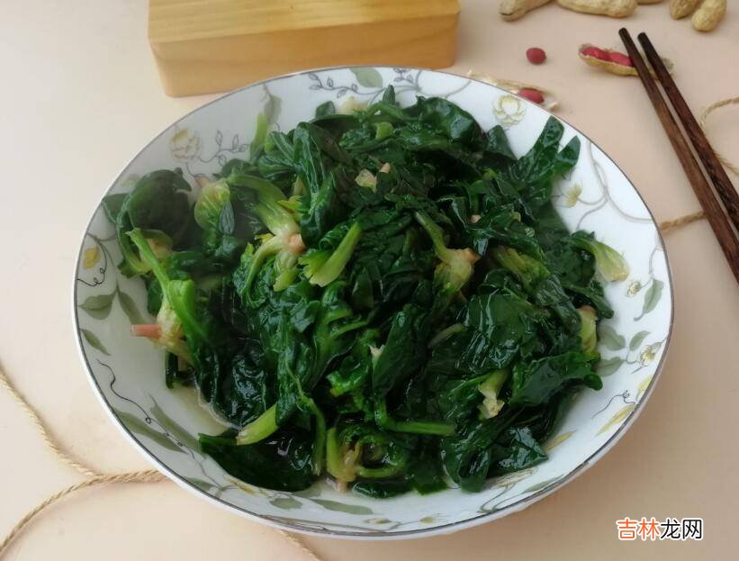 菠菜怎么炒不涩