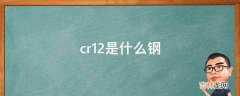 cr12是什么钢