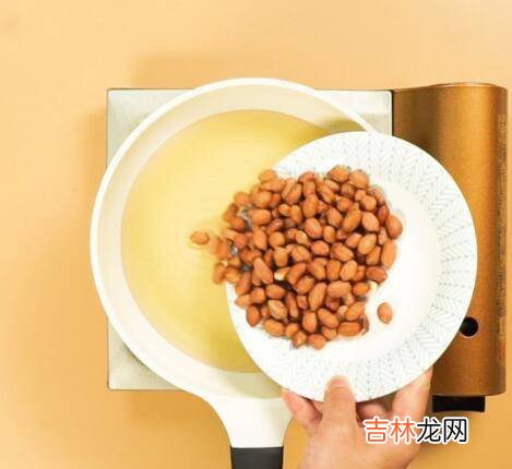 带皮花生怎么炒