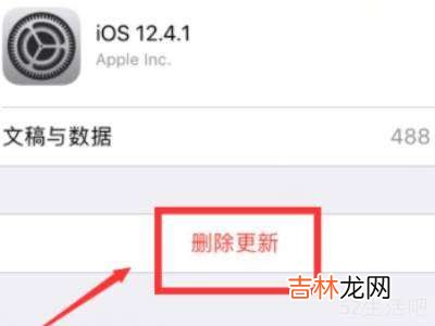 iphone系统更新删不掉?