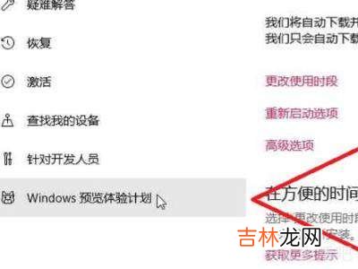 windows预览体验计划打不开?