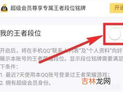 qq怎么取消王者荣耀段位显示?