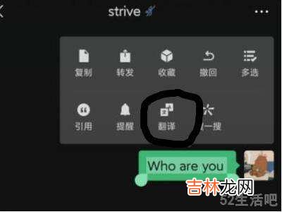 微信自动翻译功能?