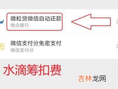 水滴筹怎么取消自动扣款?