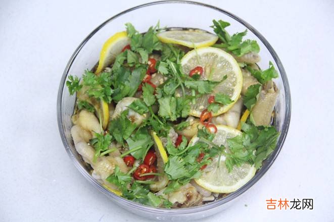 网红柠檬鸡爪制作方法