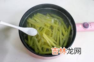 怎么炸薯条