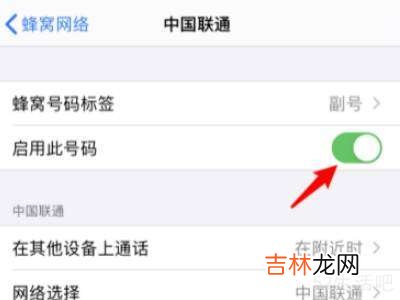 苹果双卡怎么关闭一个?
