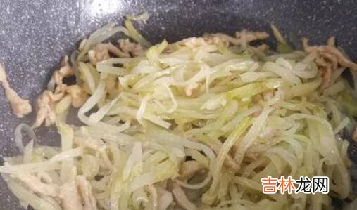 榨菜肉丝的做法