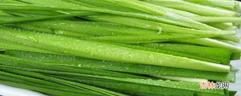 粉丝炒韭菜怎么炒