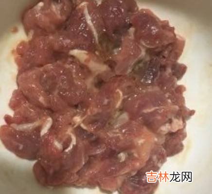 炒肉怎么腌肉