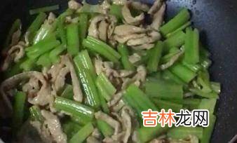 芹菜炒肉丝怎么炒