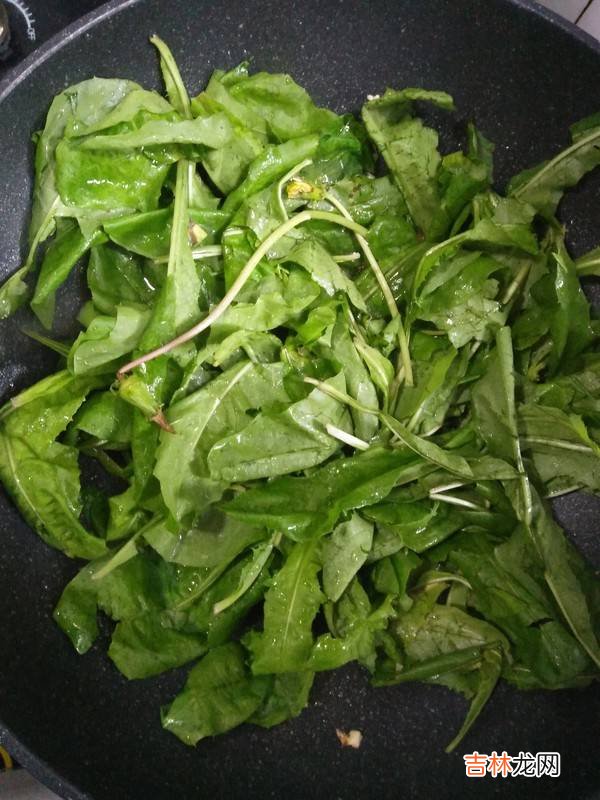 蒲公英炒菜做法