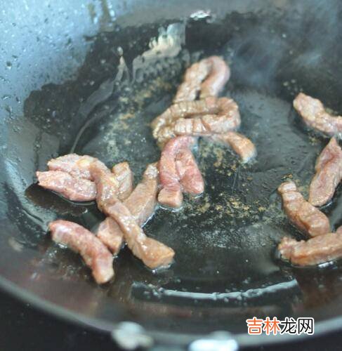 炒牛柳怎么炒才嫩