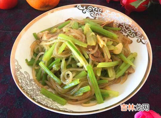 怎么炒芹菜粉