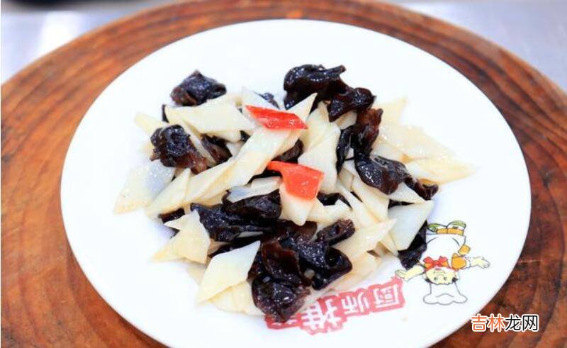 木耳炒山药怎么炒