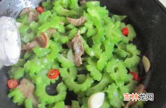 苦瓜炒肉怎么炒