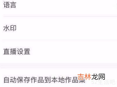 快手水印设置功能没有了?