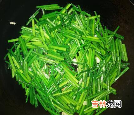 韭菜苔炒鸡蛋窍门