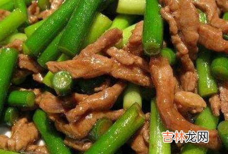 蒜苔炒肉怎么做