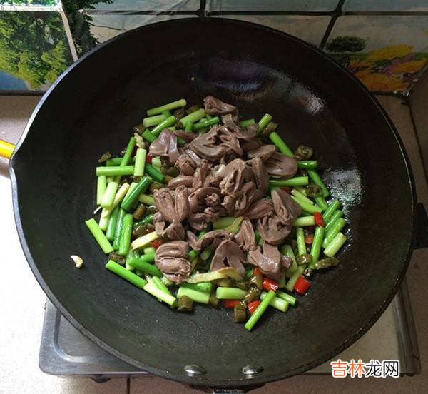 怎么炒鸭心