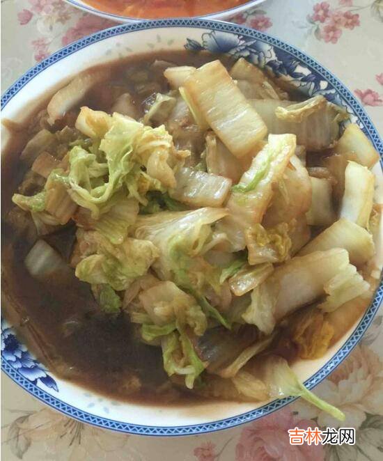 大白菜炒肉怎么做
