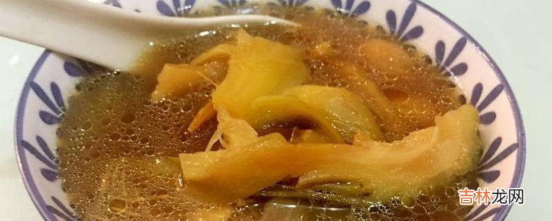 剑花煲汤配什么汤料