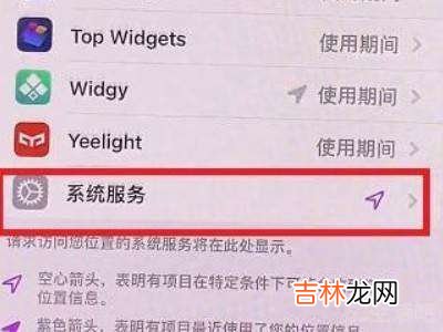 ios15左上角蓝色箭头怎么关闭?