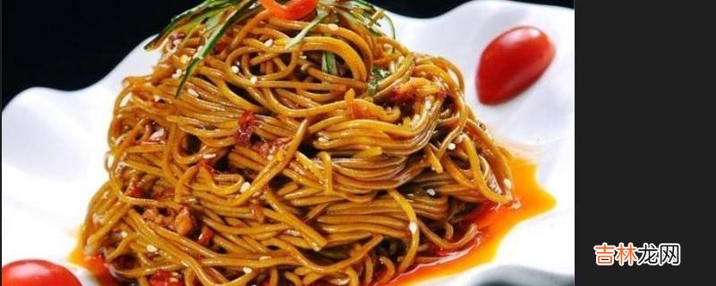 荞面怎么和面不断条