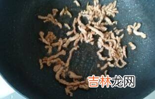 雪菜肉丝怎么炒