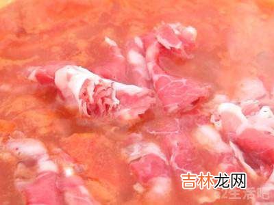 番茄牛肉片汤怎么做嫩?