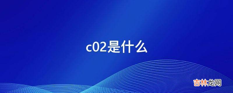 c02是什么