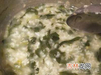 冬寒菜稀饭怎么煮?