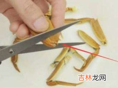 蟹钳怎么吃里面的肉?